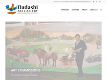 Tablet Screenshot of dadashigallery.com